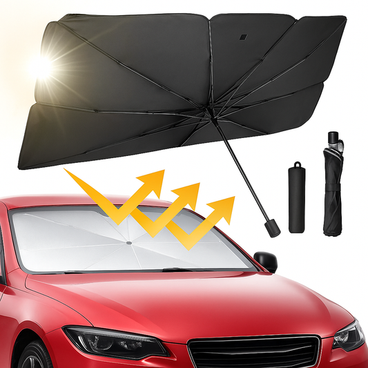 UF100 Parasol Plegable para Parabrisas de Auto | Sombrilla Solar Automóvil Universal 🚗☀️